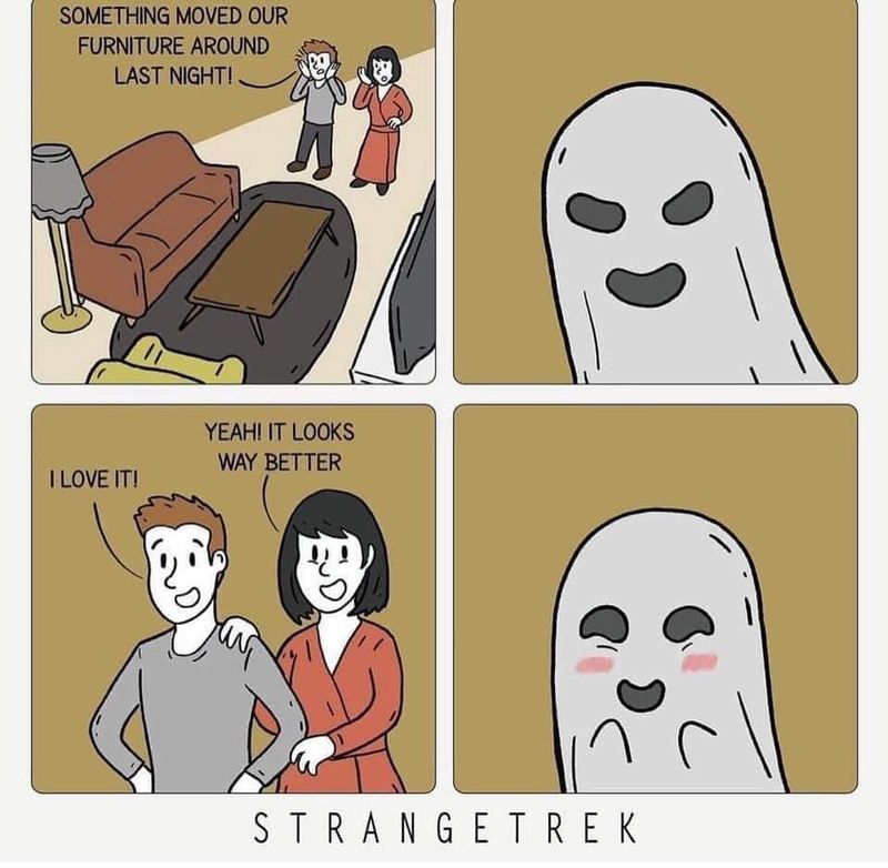 Cute ghost cartoon