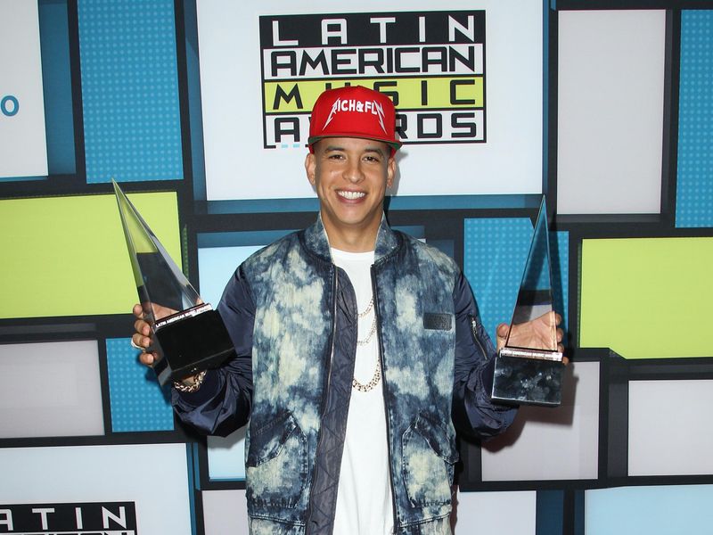 Daddy Yankee at the Latin American Music Awards in 2015