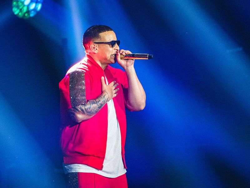 Daddy Yankee during the 2 Arena London concert in 2019