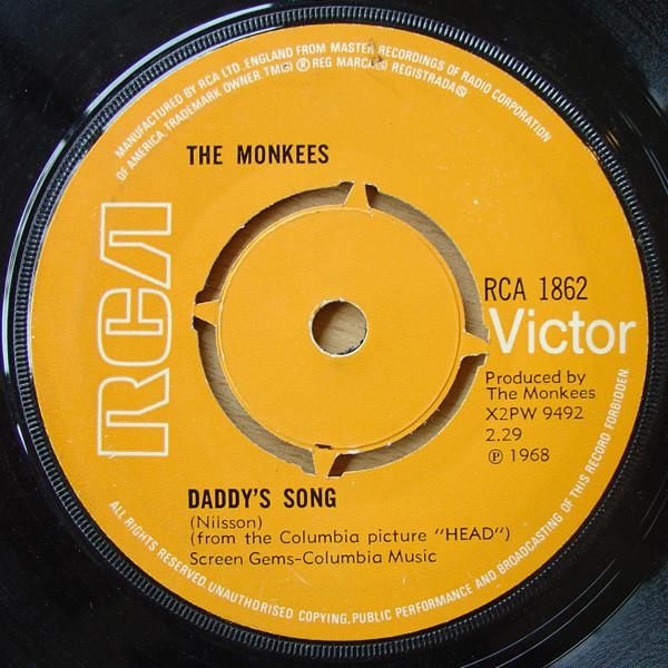 Daddy's Song single