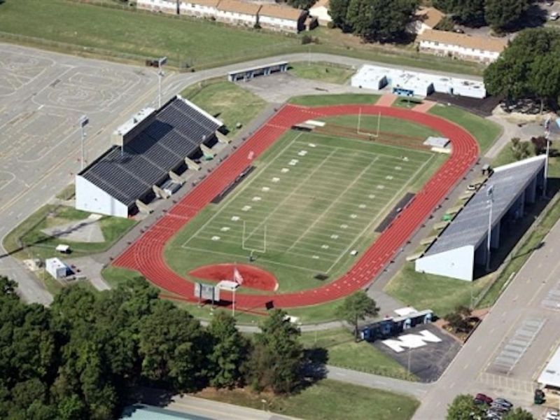 Darlington Memorial Stadium in Hampton, Virginia