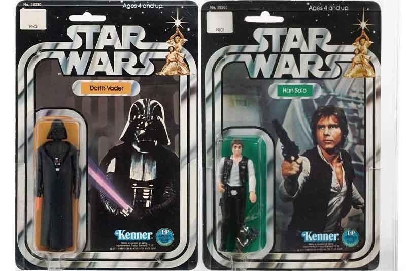 Darth Vader and Han Solo