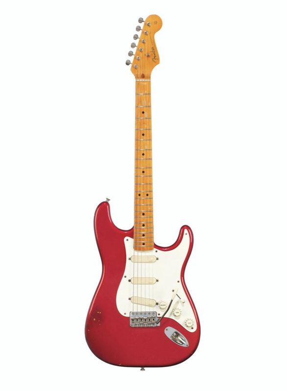 Dave Gilmour’s 1984 Candy Apple Red Fender Stratocaster 57V