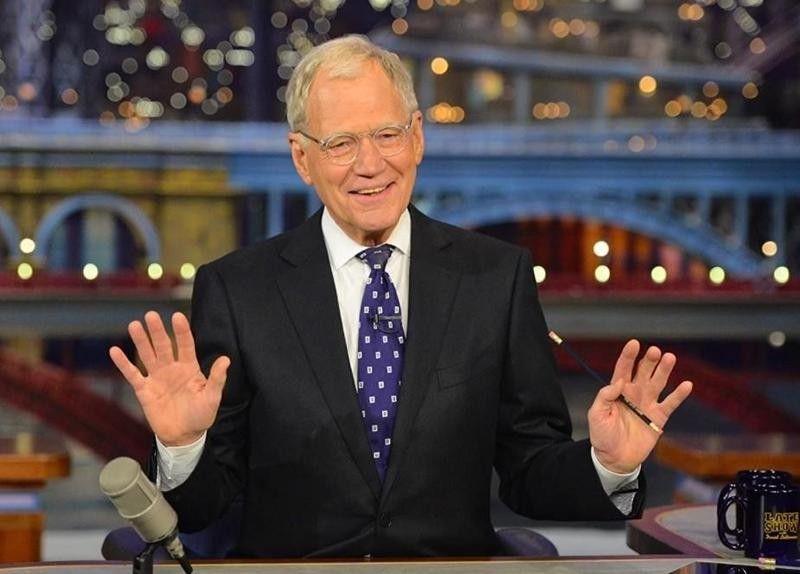 David Letterman on the Late Show