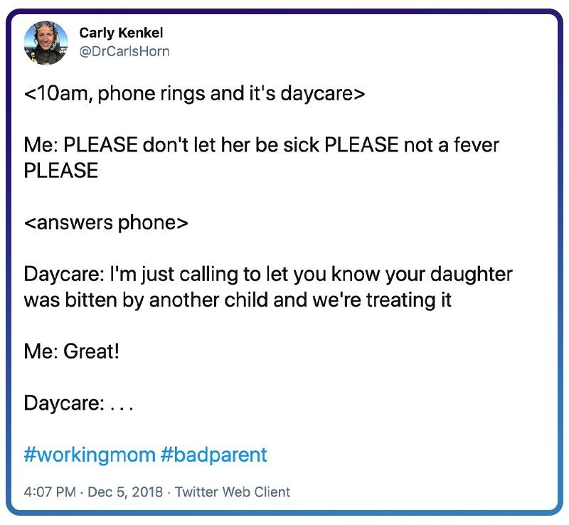 daycare calls