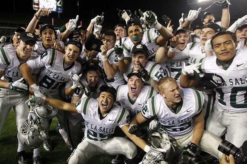 De La Salle football teams with CIF State title in 2011