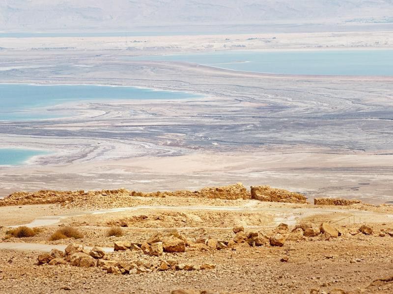 Dead Sea drying