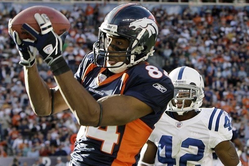 Denver Broncos wide receiver Javon Walker in 2006