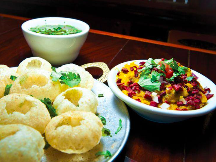 Dishes at Taj Indian Restaurant