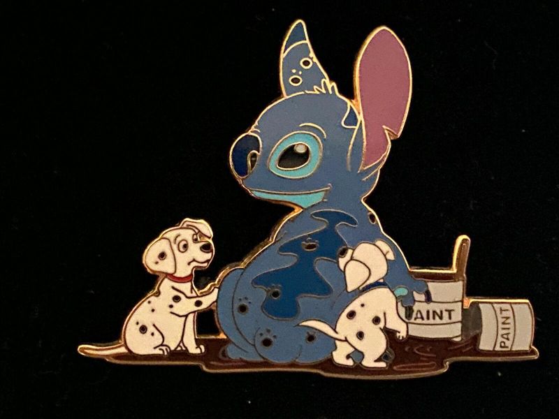 Disney Dalmatians and Stitch Pin