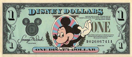 Disney dollars