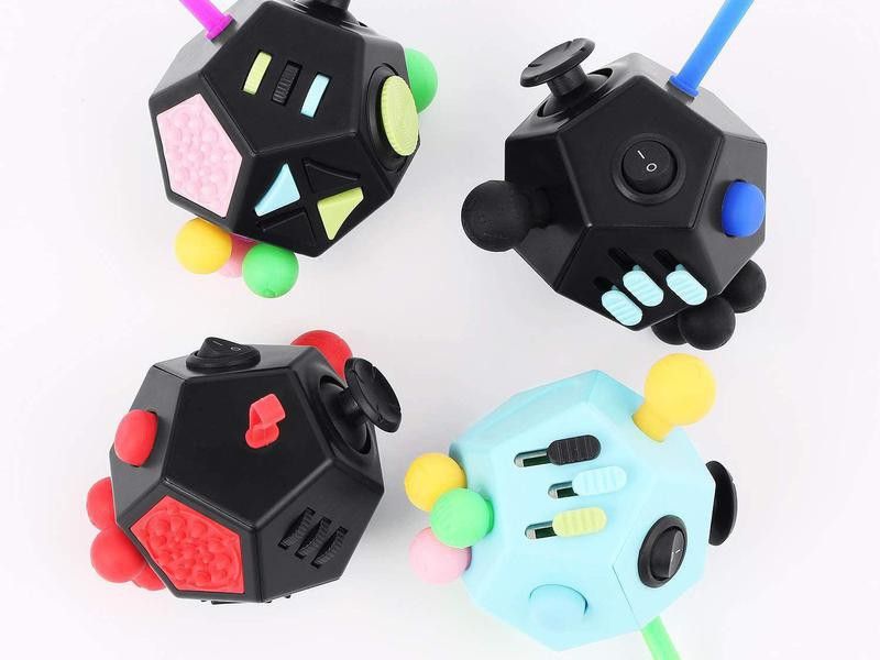 Dodecagon Fidget Toy for Adults with Anxiety