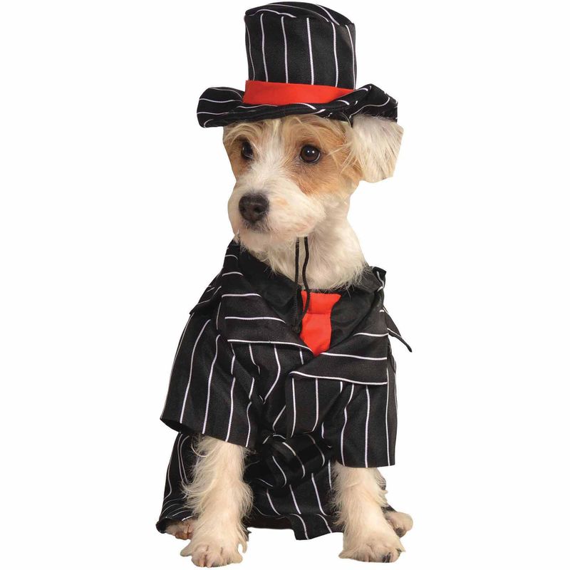 Dog mobster costume