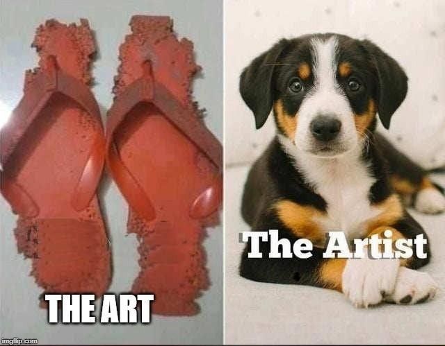 Doggy artist