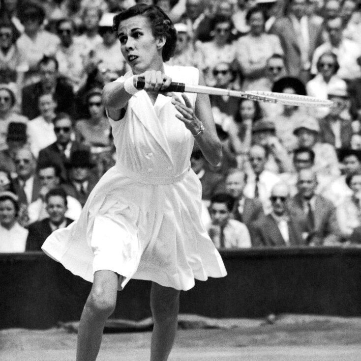 Doris Hart won all four tennis majors for the career Grand Slam, only the second woman to achieve that feat.