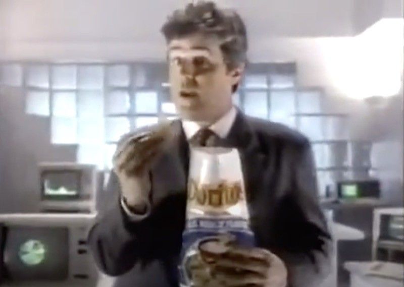 Doritos Cool Ranch commercial with Jay Lenon in 1989