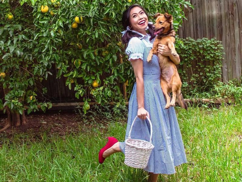 Dorothy and Toto costume