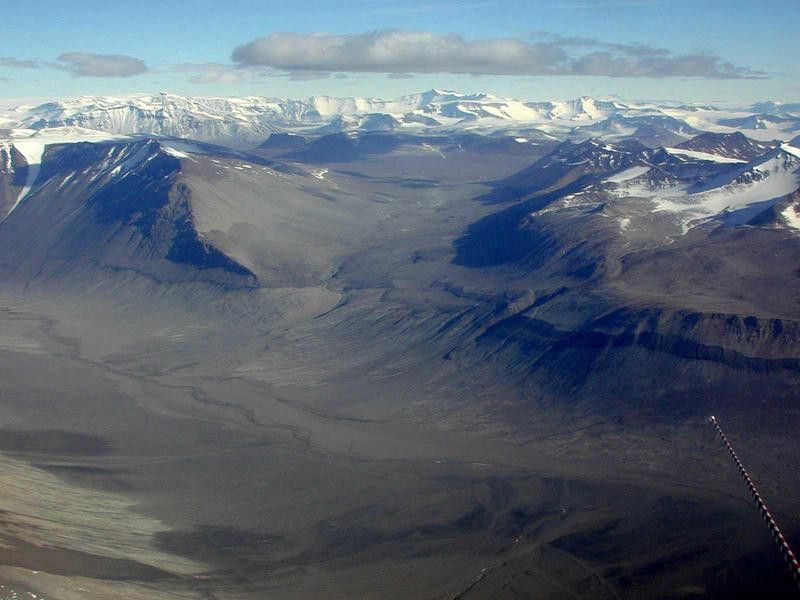 Dry Valleys in Antarctica