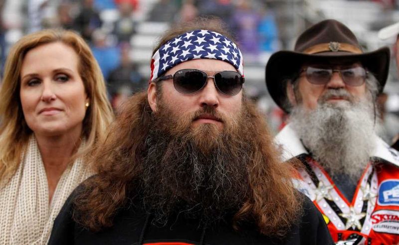 Duck Dynasty stars Korie Robertson, Willie Robertson and Si Robertson