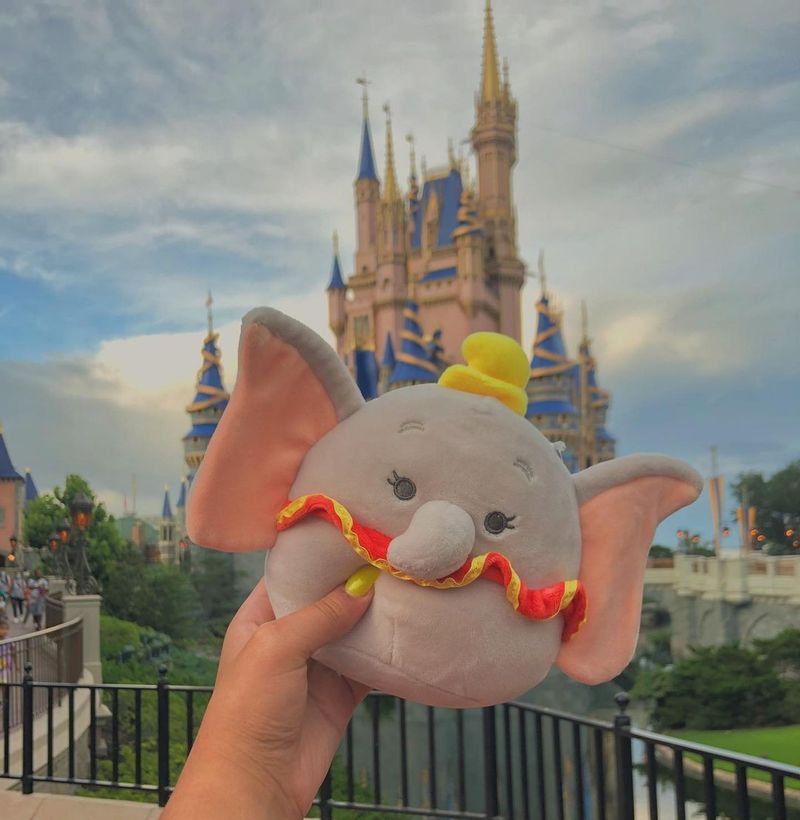 Dumbo Squishmallow at Disney World