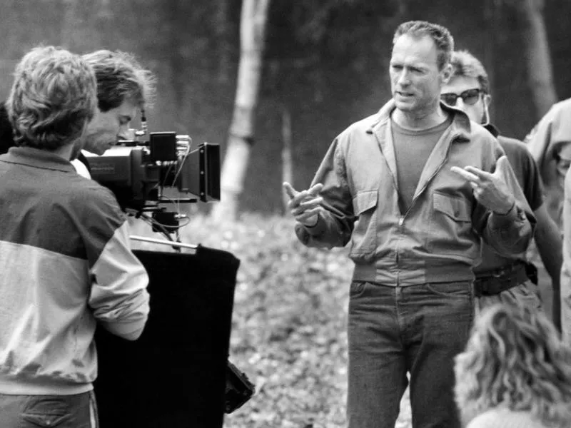 Clint Eastwood, shown here filming “Heartbreak Ridge” in 1986, started his own production company in 1968.