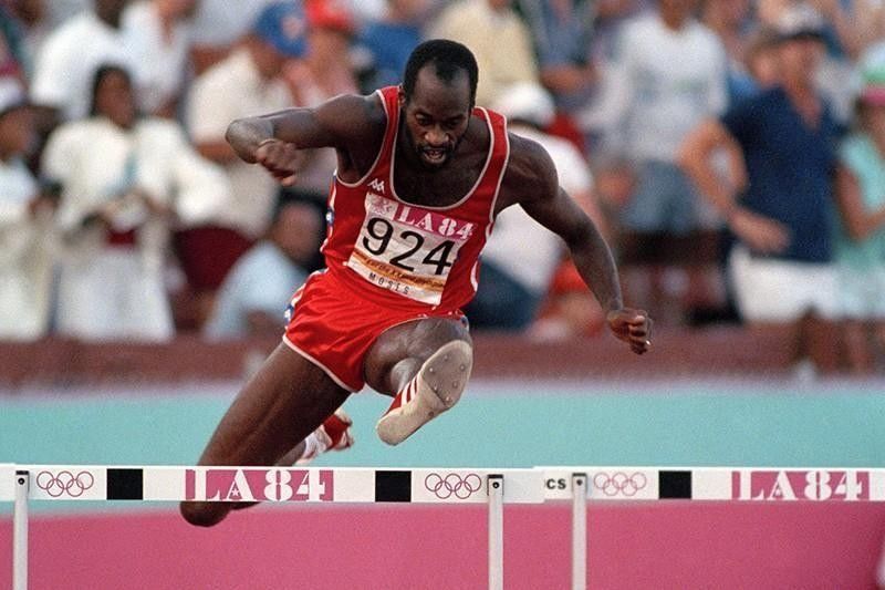 Edwin Moses at the 1984 Summer Olympics in Los Angeles