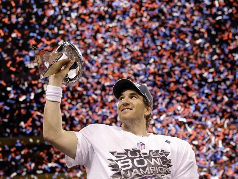 Eli Manning in Super Bowl XLVI