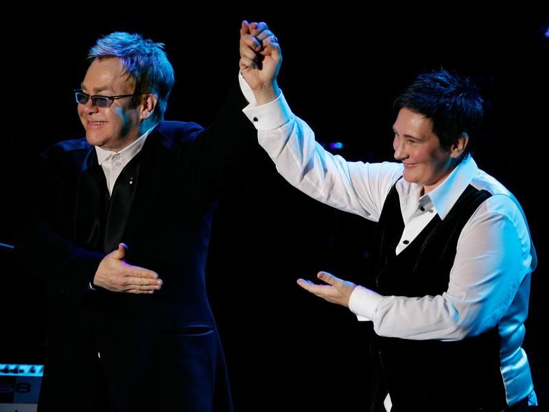 Elton John and K.D. Lang