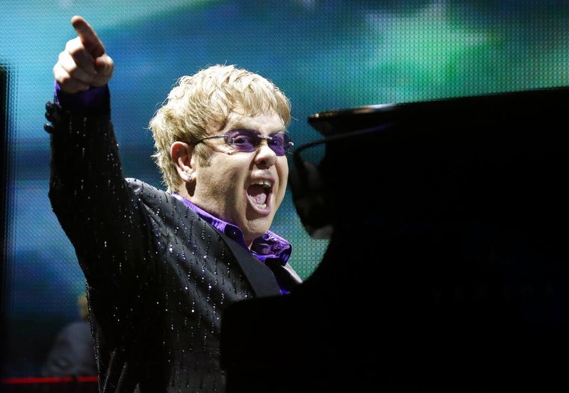 Elton John in 2012