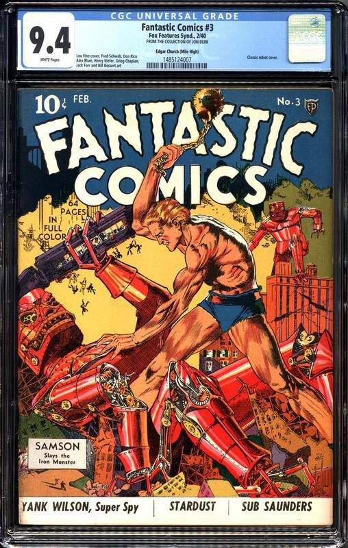 Fantastic Comics No. 3