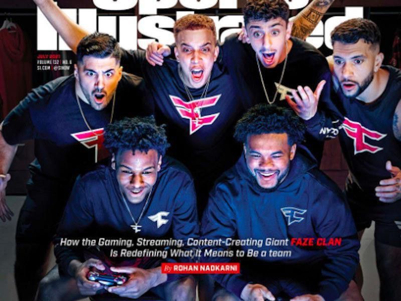 FaZe Gaming on Sports Illustrated cover