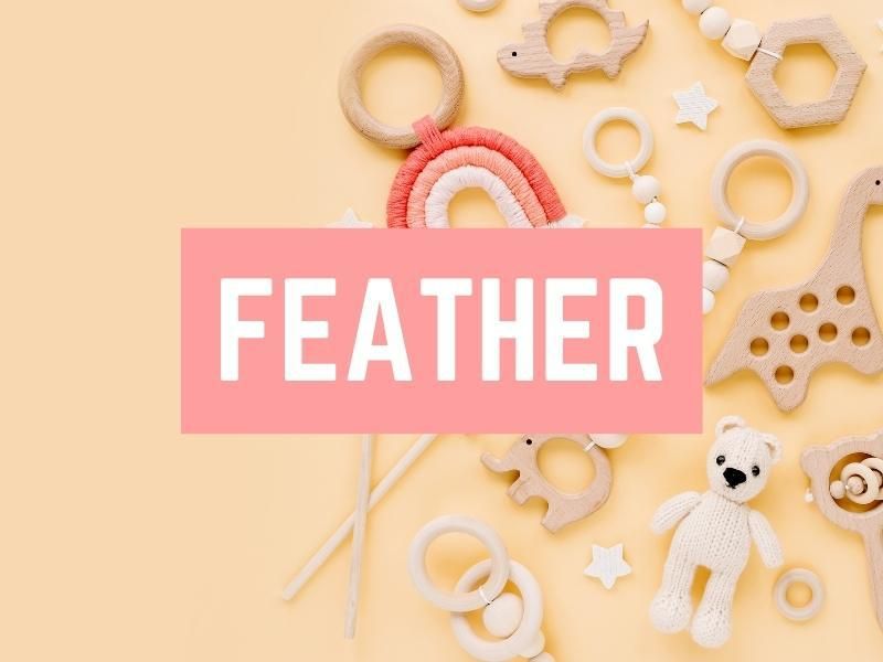 Feather girl name starting with f