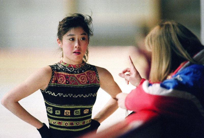 Female figure skater Kristi Yamaguchi