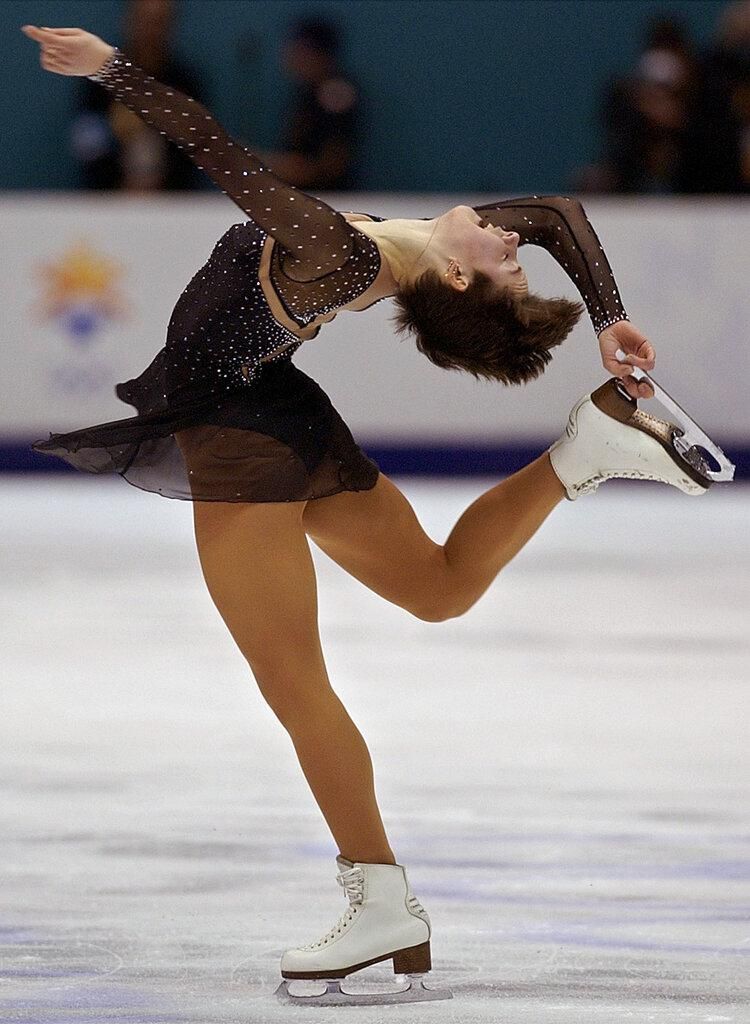 Figure skater Irina Slutskaya