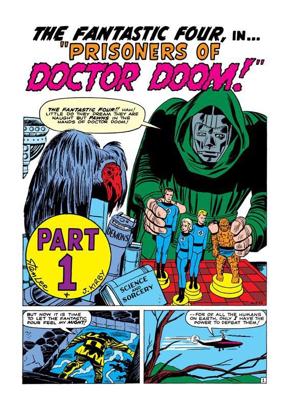 First Appearance of Doctor Doom
