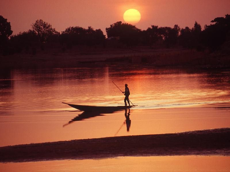 Fisherman in Mali