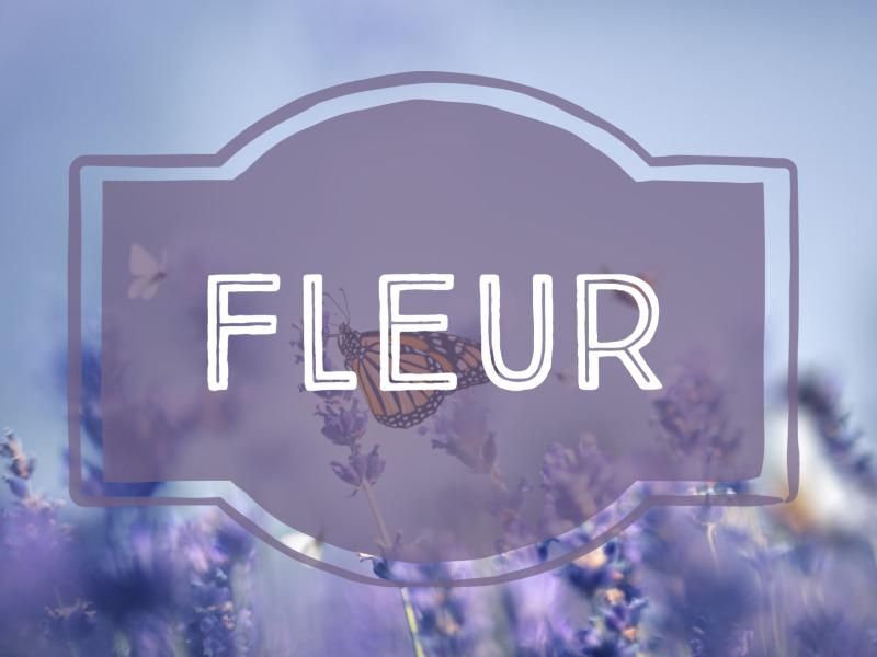 Fleur nature-inspired baby name