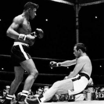 Floyd Patterson and Ingemar Johansson in action