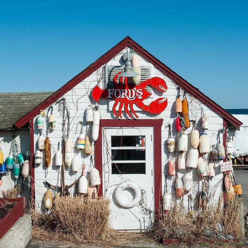 Ford's Lobster store in Noank, Connecticut