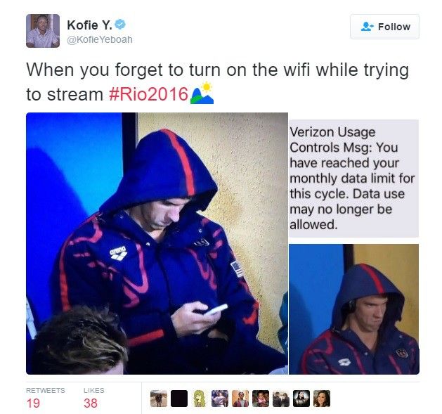 Forgetting WiFi Phelps Face