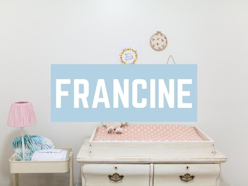 Francine baby girl name idea