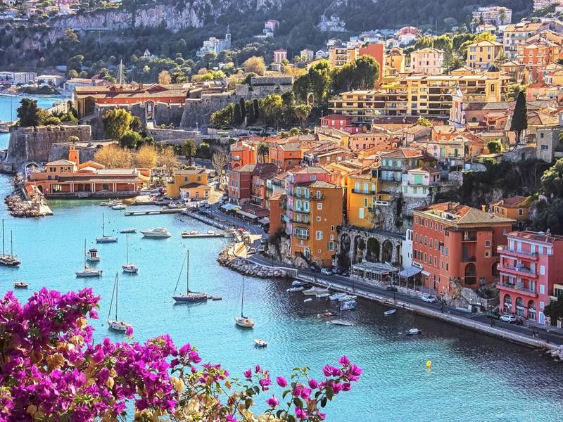 French Riviera town