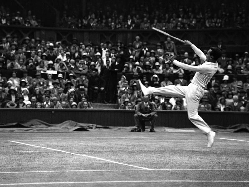 French tennis player Henri Cochet