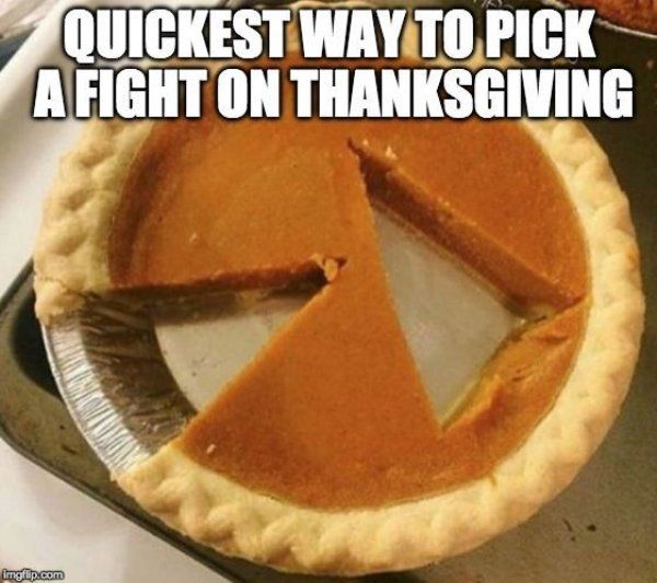Funny pumpkin pie meme