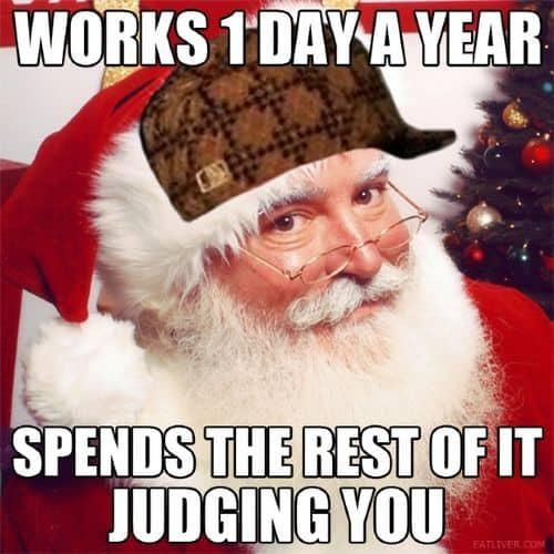 Funny Santa Claus meme