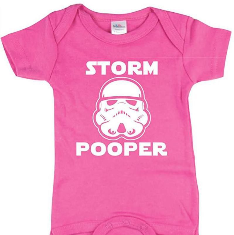 Funny Star Wars onesie for babies