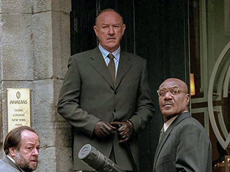 Gene Hackman, Delroy Lindo, and Ricky Jay in Heist (2001)