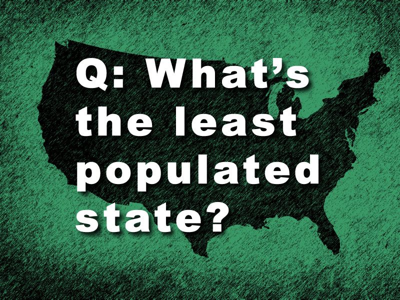 Geography Quiz USA: What's the Least Populated State?