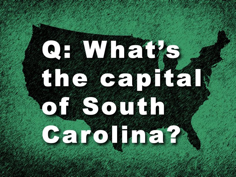 Geography US Question: What's the Capital of South Carolina?
