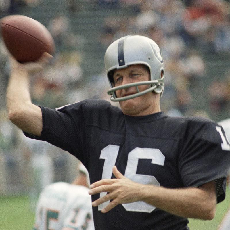 George Blanda during his time with the Oakland Raiders